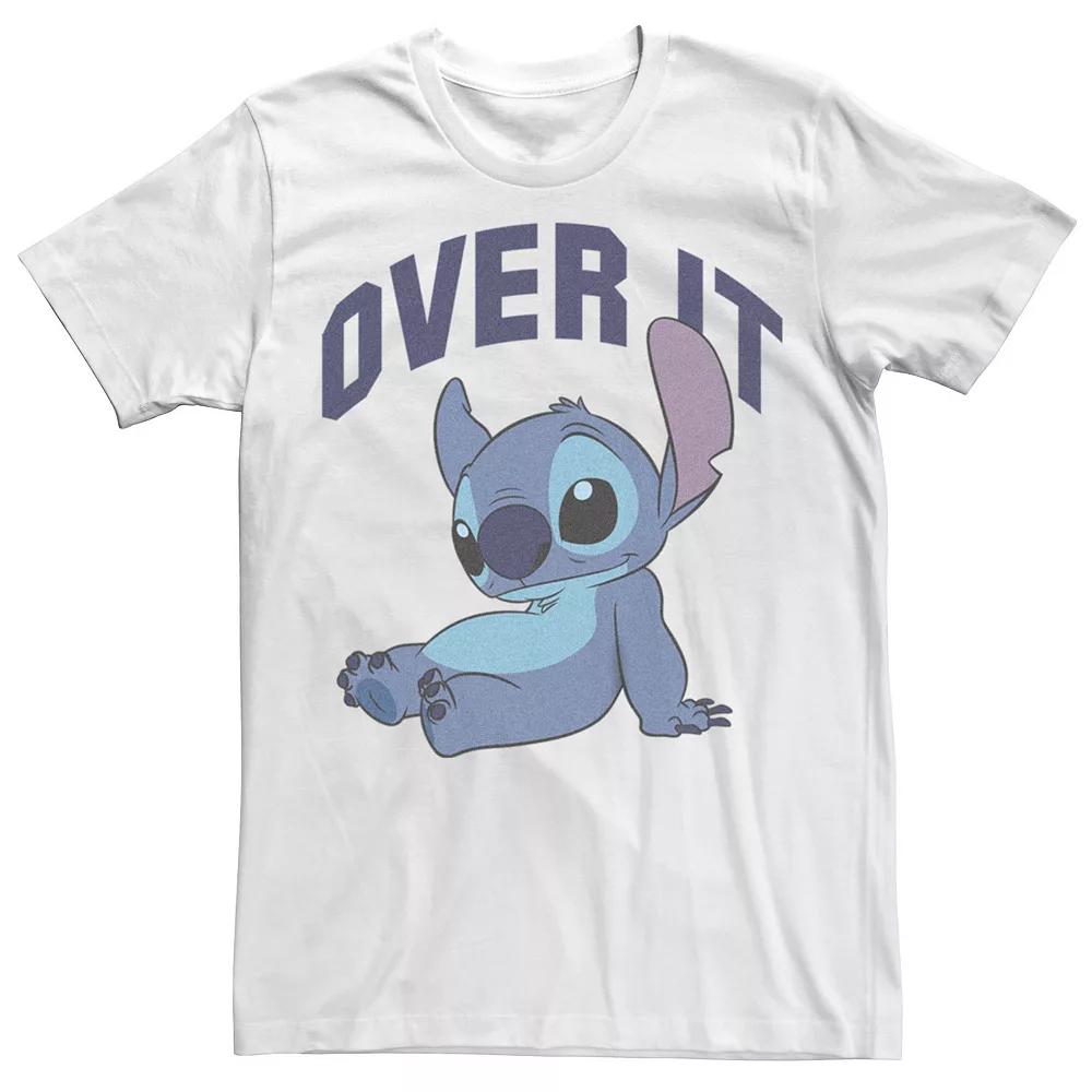 Disney's Lilo & Stitch Over It Stitch Juniors' Boyfriend Graphic Tee, Women's,  Product Image