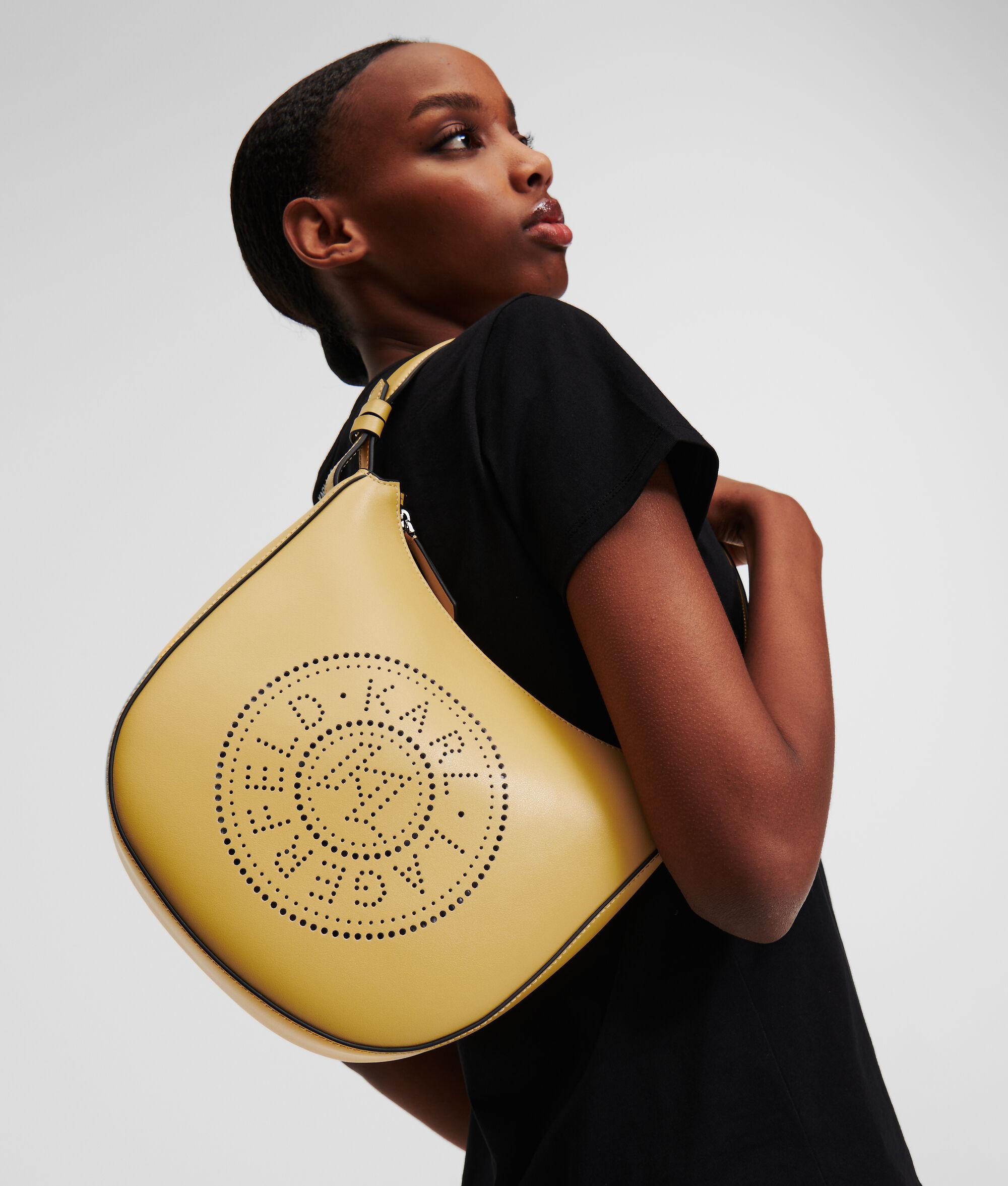 K/CIRCLE PERFORATED MOON SHOULDER BAG Product Image