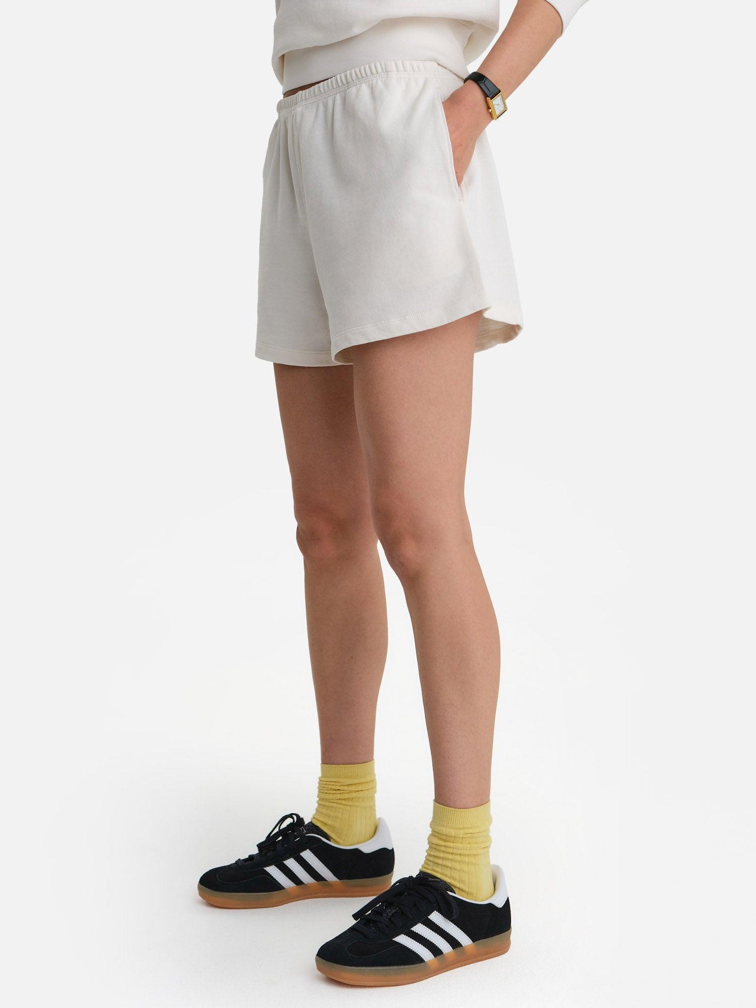 Organic Lightweight Terry Track Shorts Female Product Image