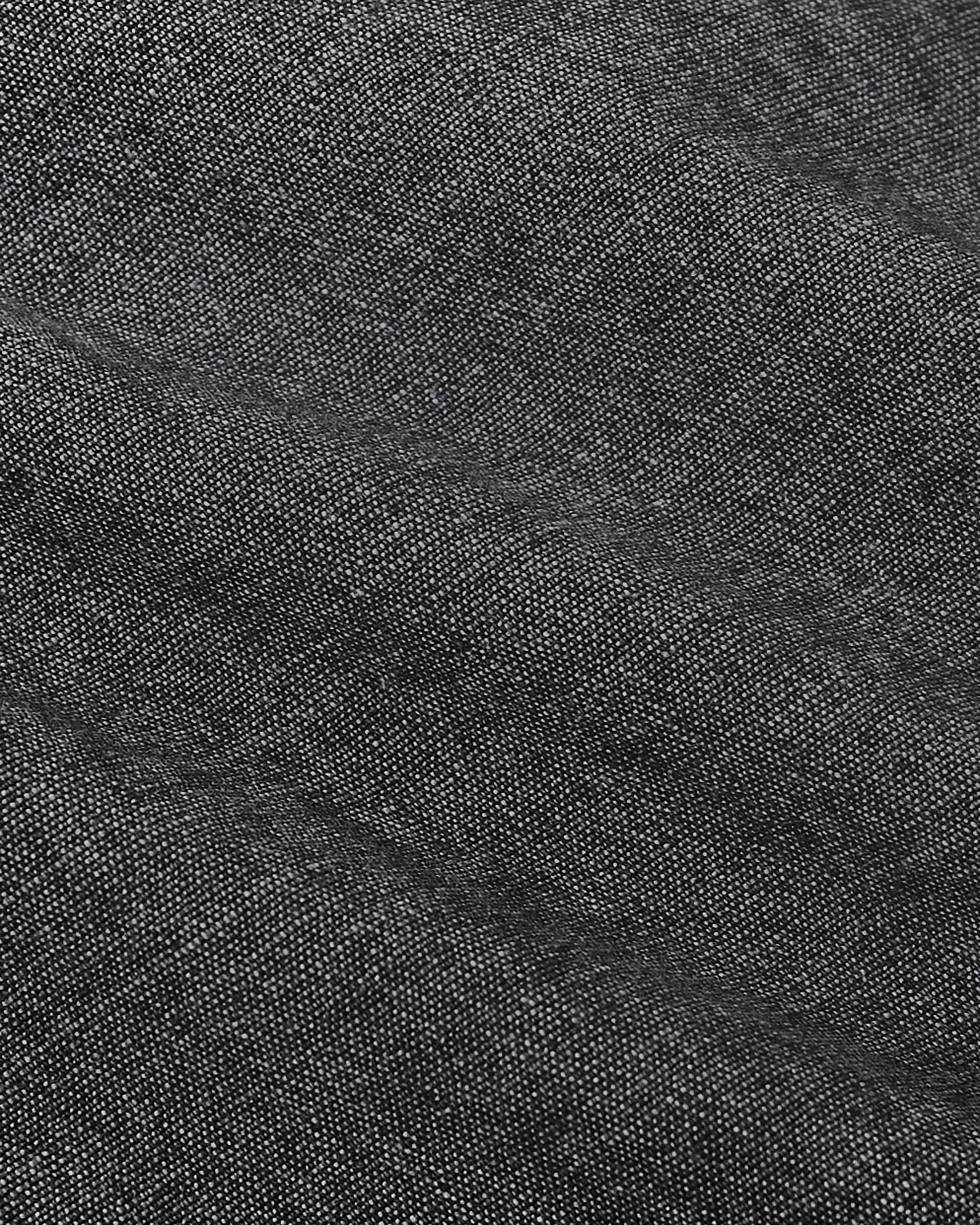 Black Wash Long Sleeve Chambray Shirt Product Image
