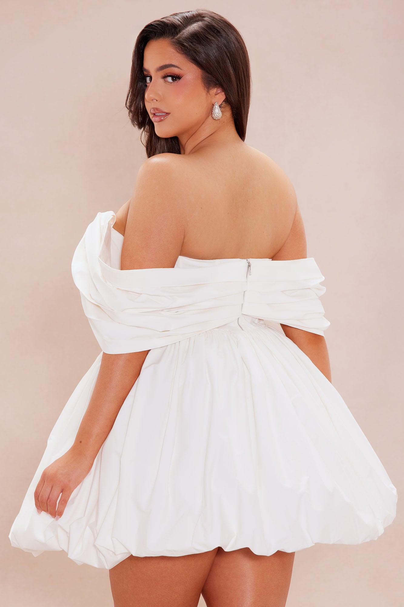 Maribelle Mini Dress - Off White Product Image