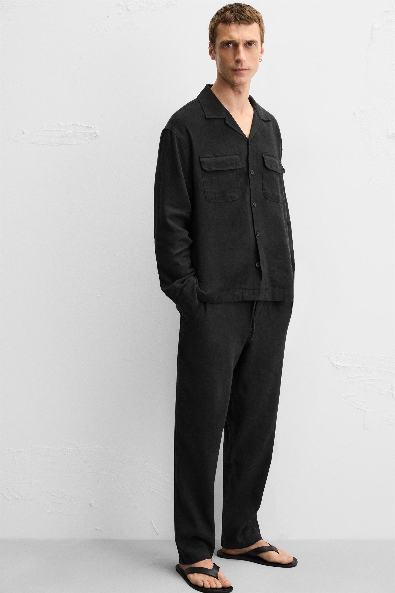 LINEN - COTTON PANTS Product Image