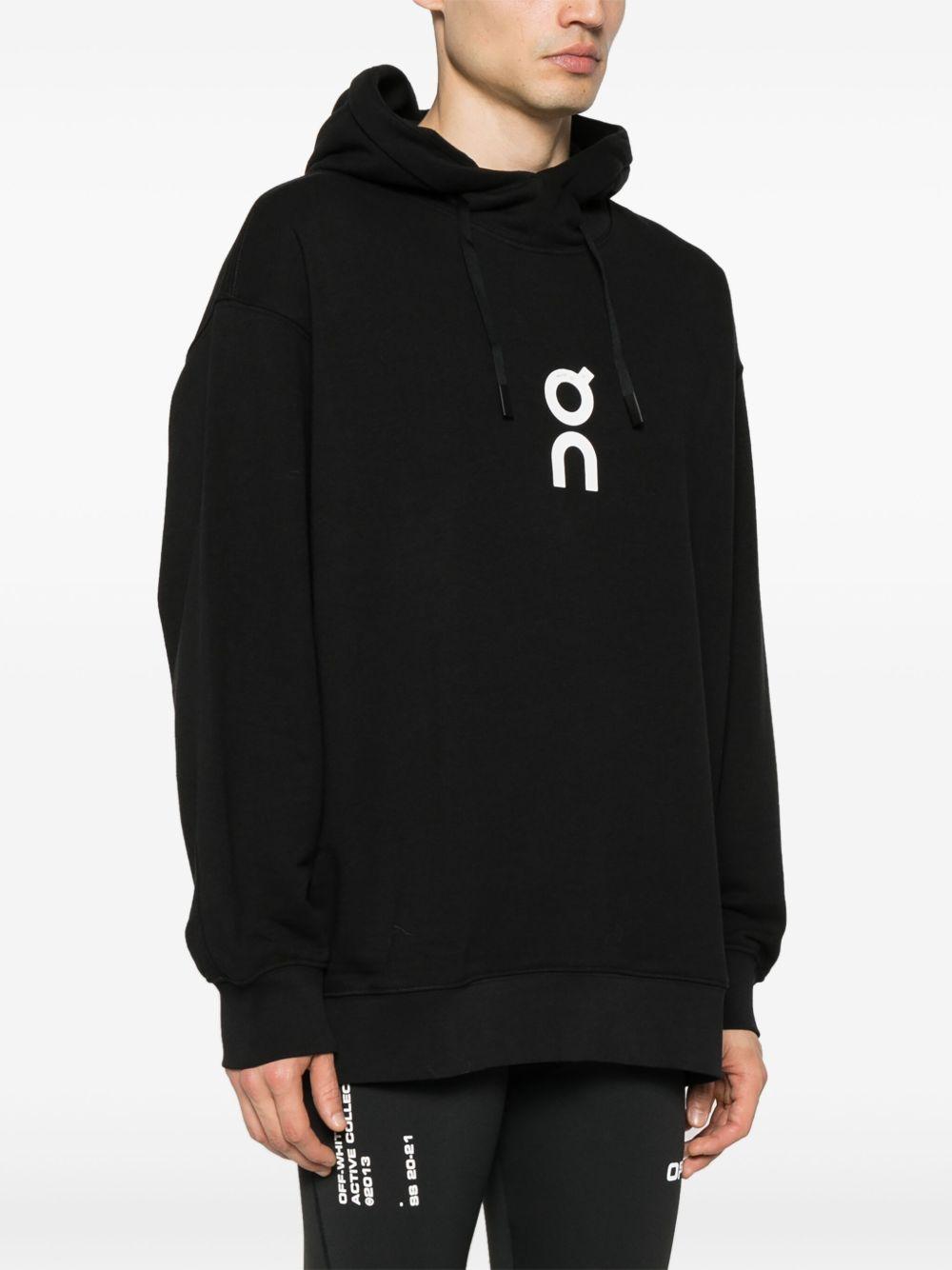 monogram-print hoodie Product Image