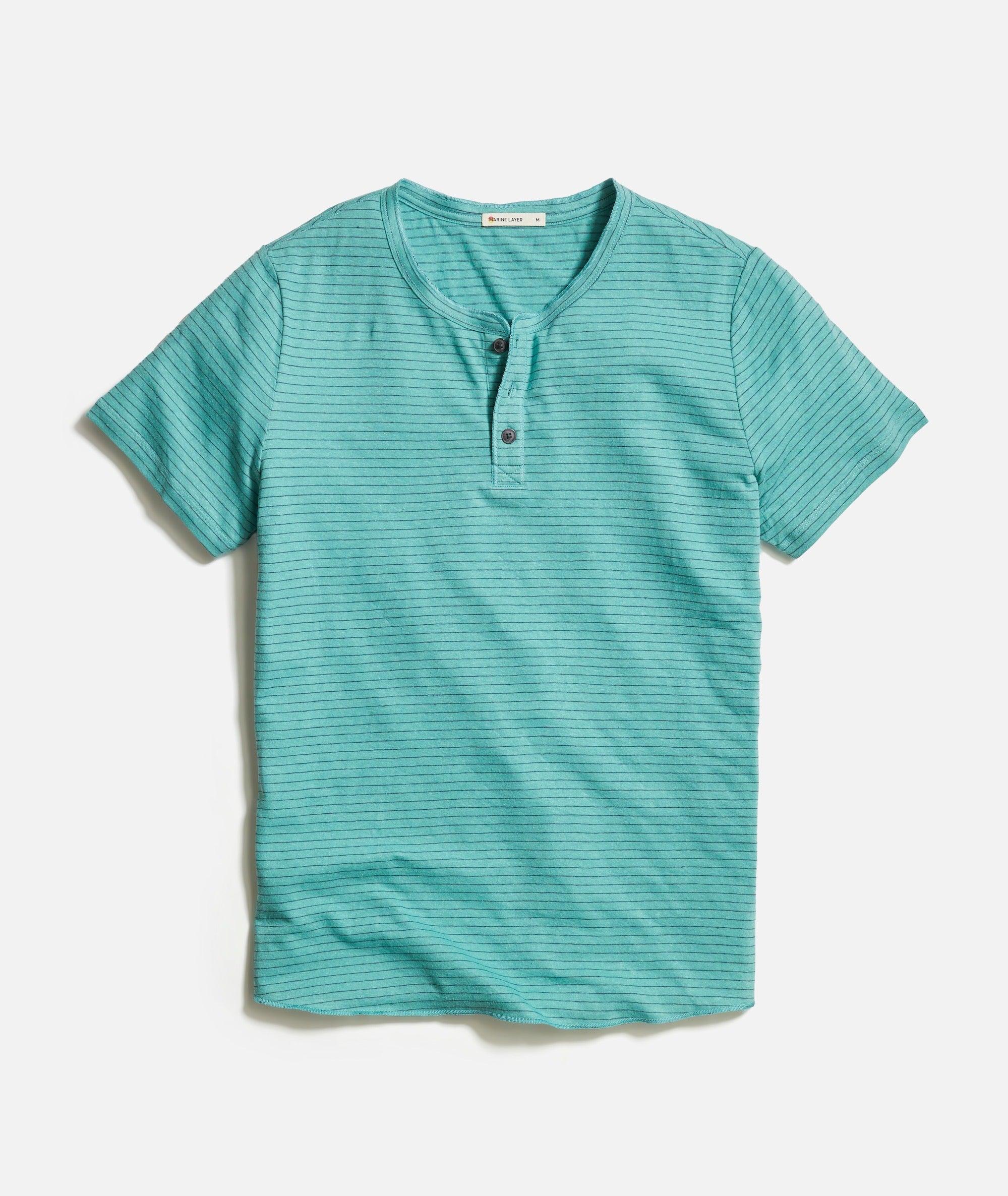 Relaxed Hemp Cotton Henley Product Image