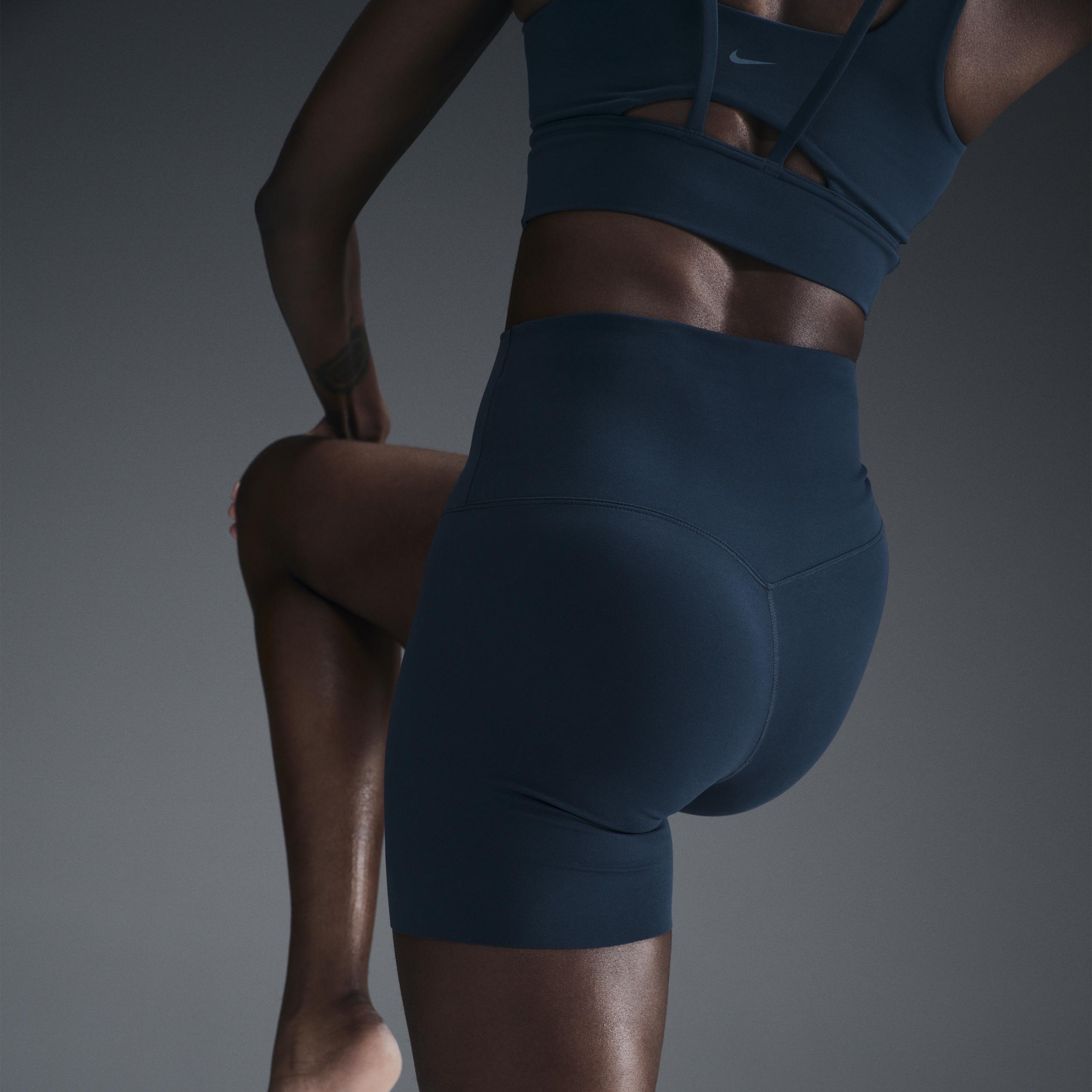 Nike Womens Zenvy High-Waisted 5 Biker Shorts | FN3156-478 Product Image