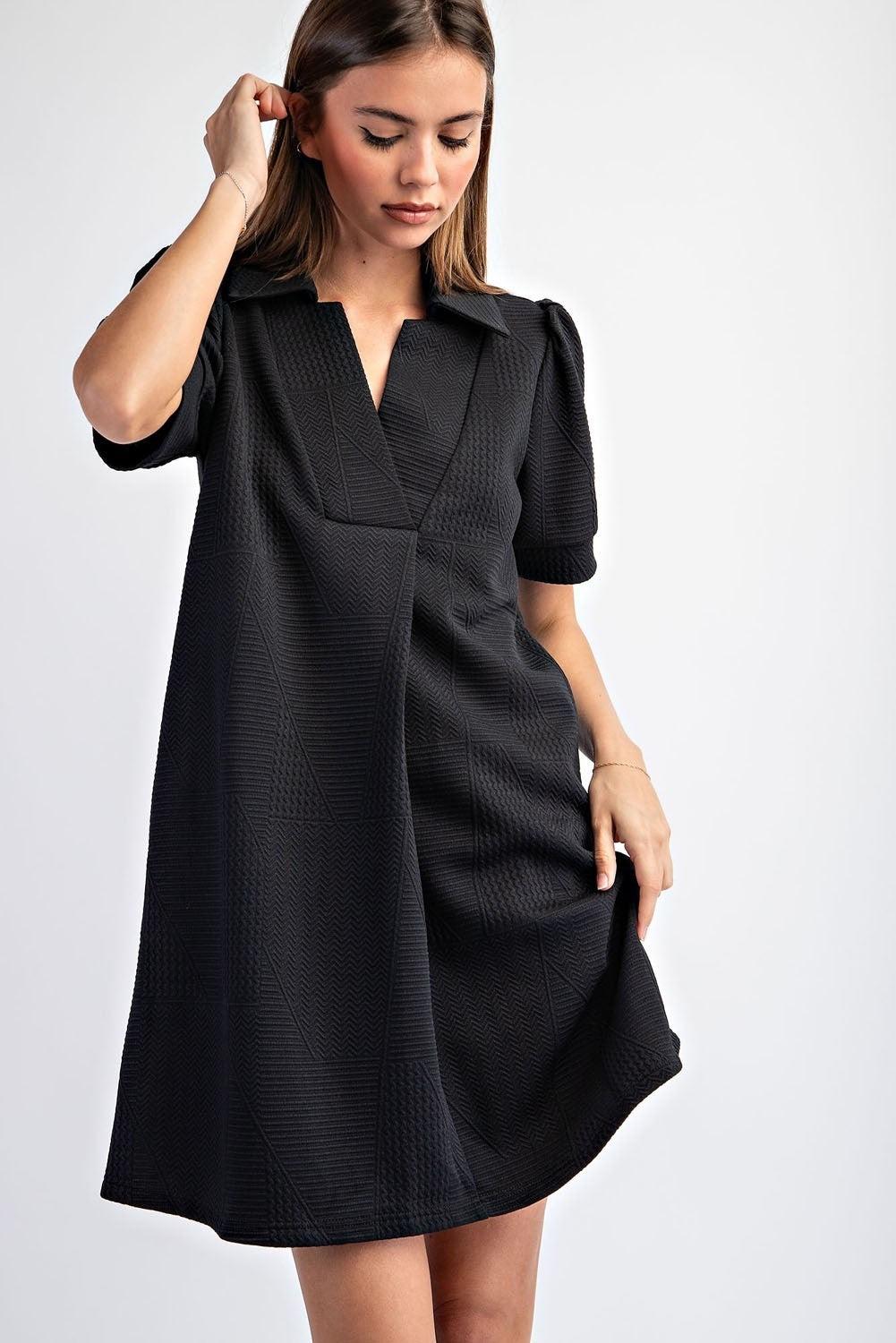 Textured Trend dress Product Image