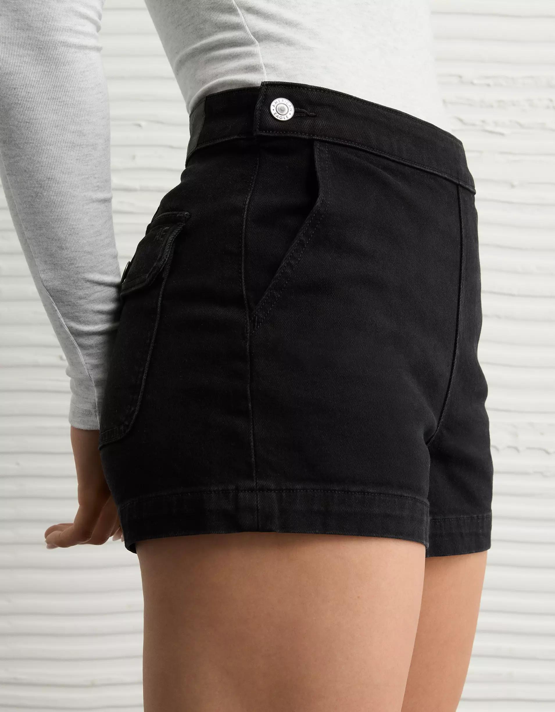 AE Stretch Denim Mom Short Product Image