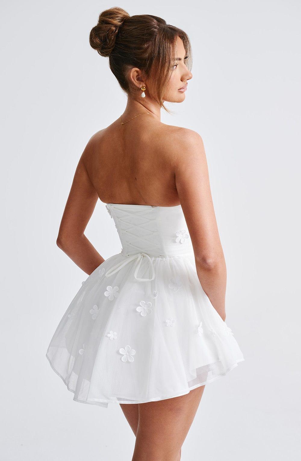 Justina Playsuit - Ivory Product Image