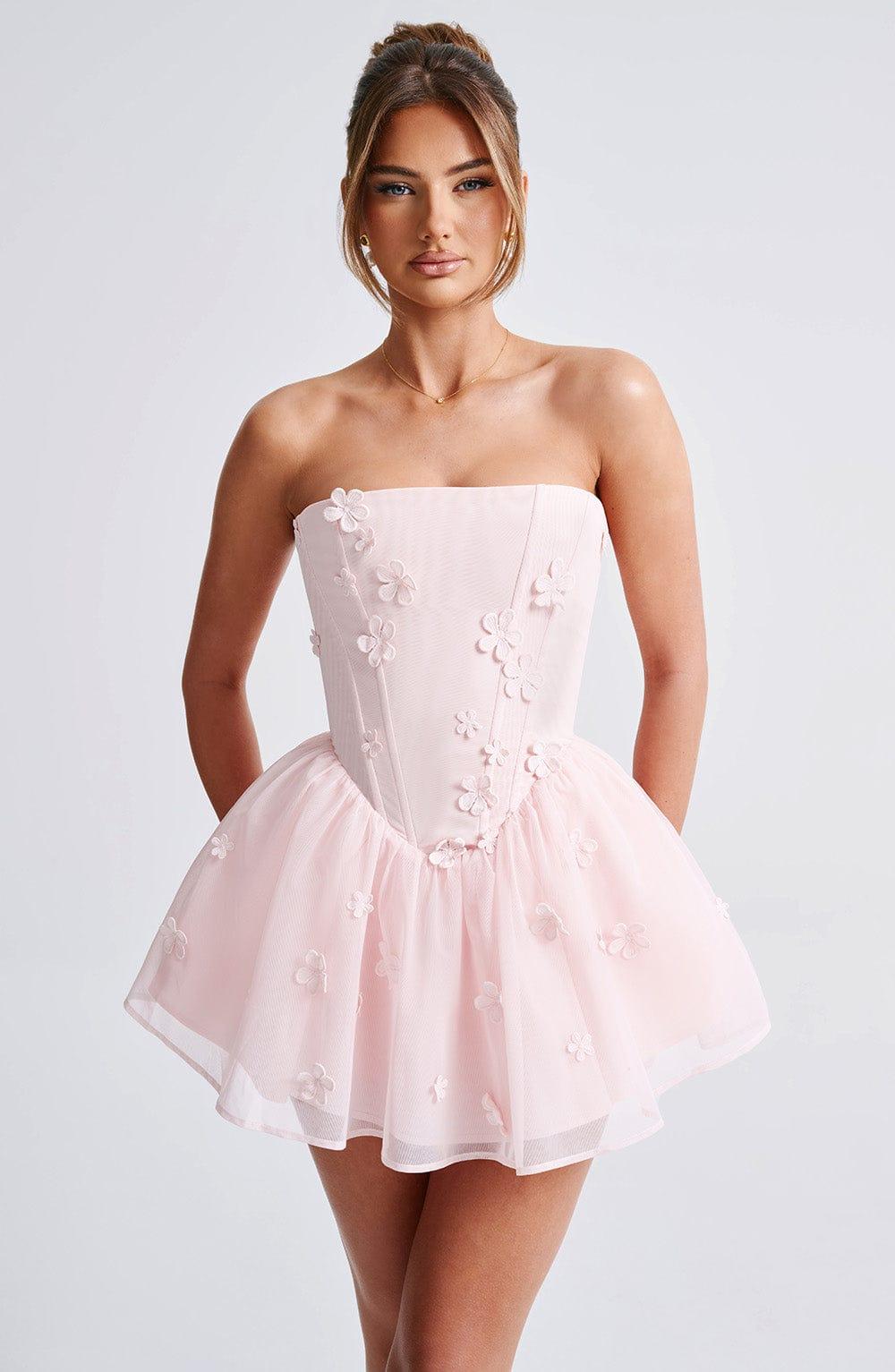 Justina Playsuit - Blush Product Image