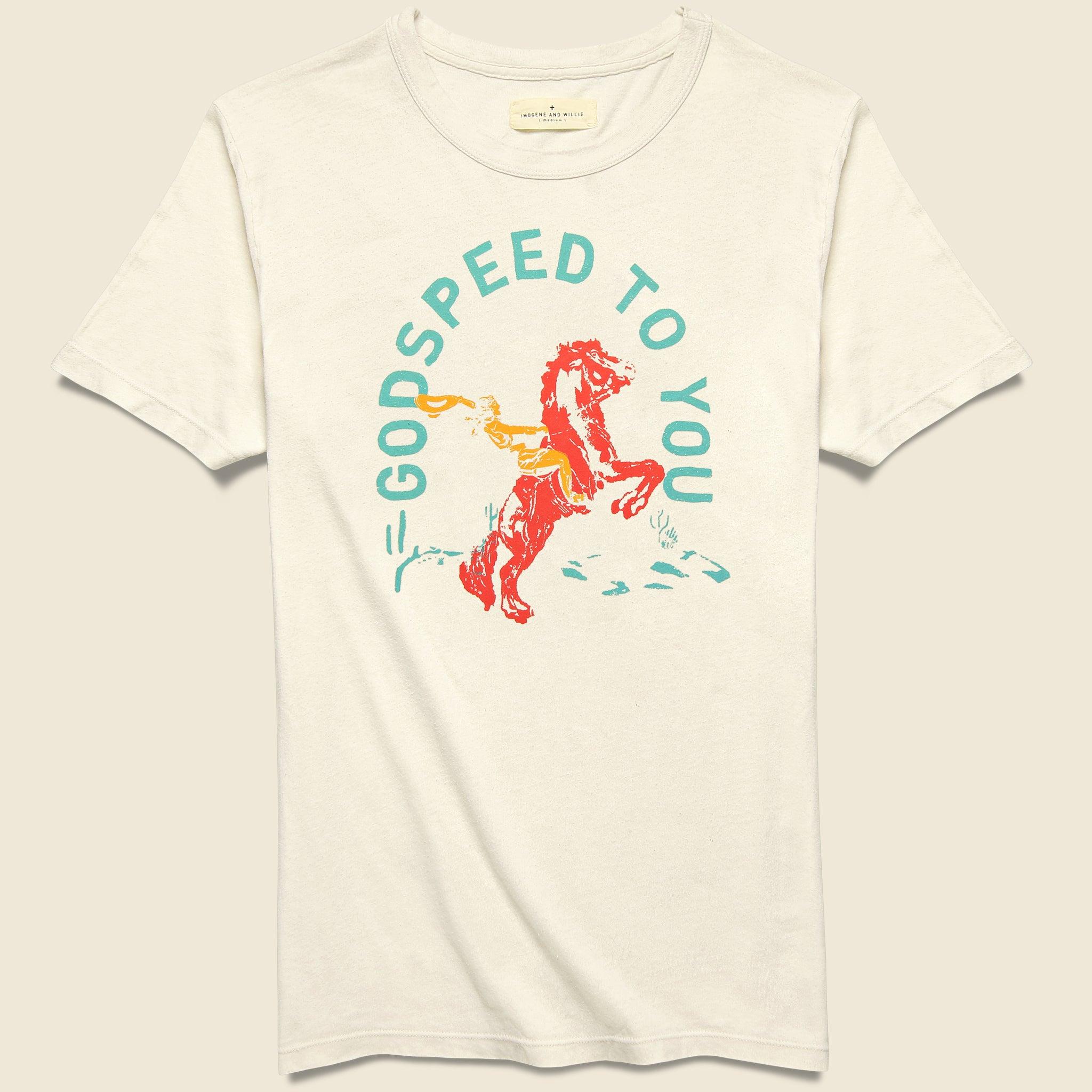 Austin Record Tee - Vintage White Product Image
