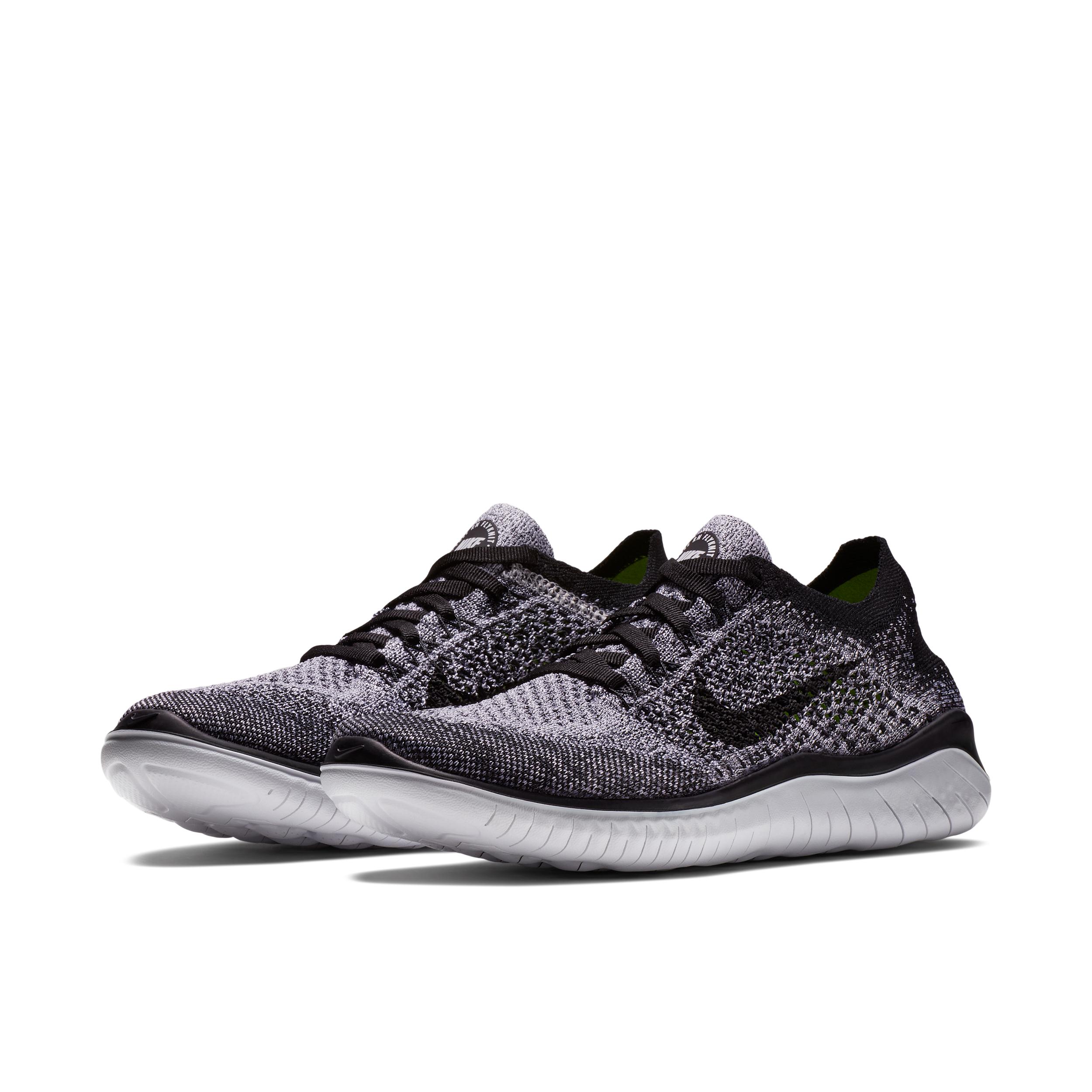 Nike Womens Free Run Flyknit 201 Running Shoes | 942839-101 Product Image