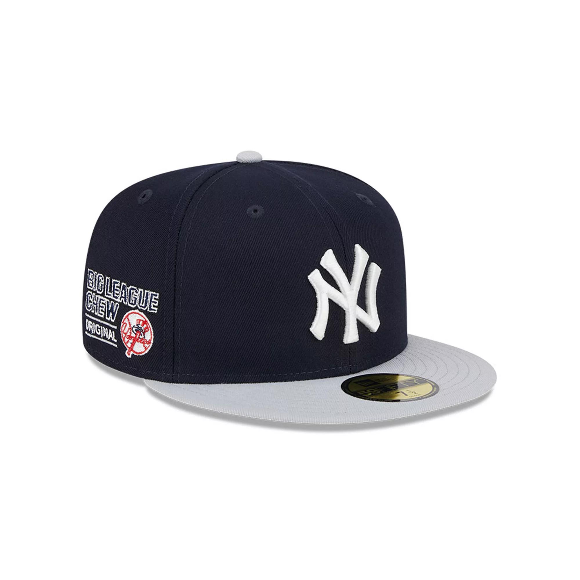 Men's New Era Navy New York Yankees Big League Chew Team 59FIFTY Fitted Hat,  Product Image