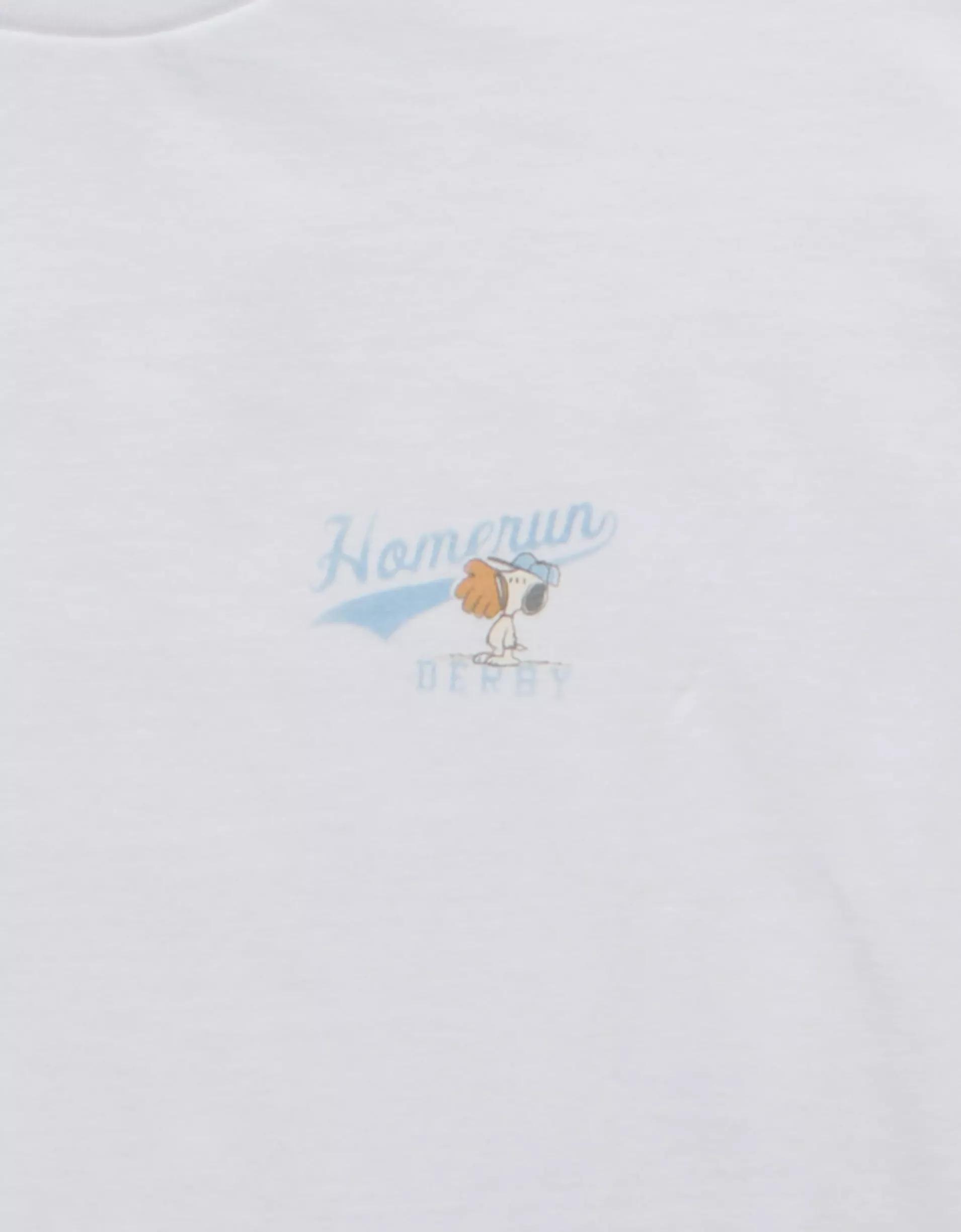 AE Boxy Snoopy Graphic T-Shirt Product Image