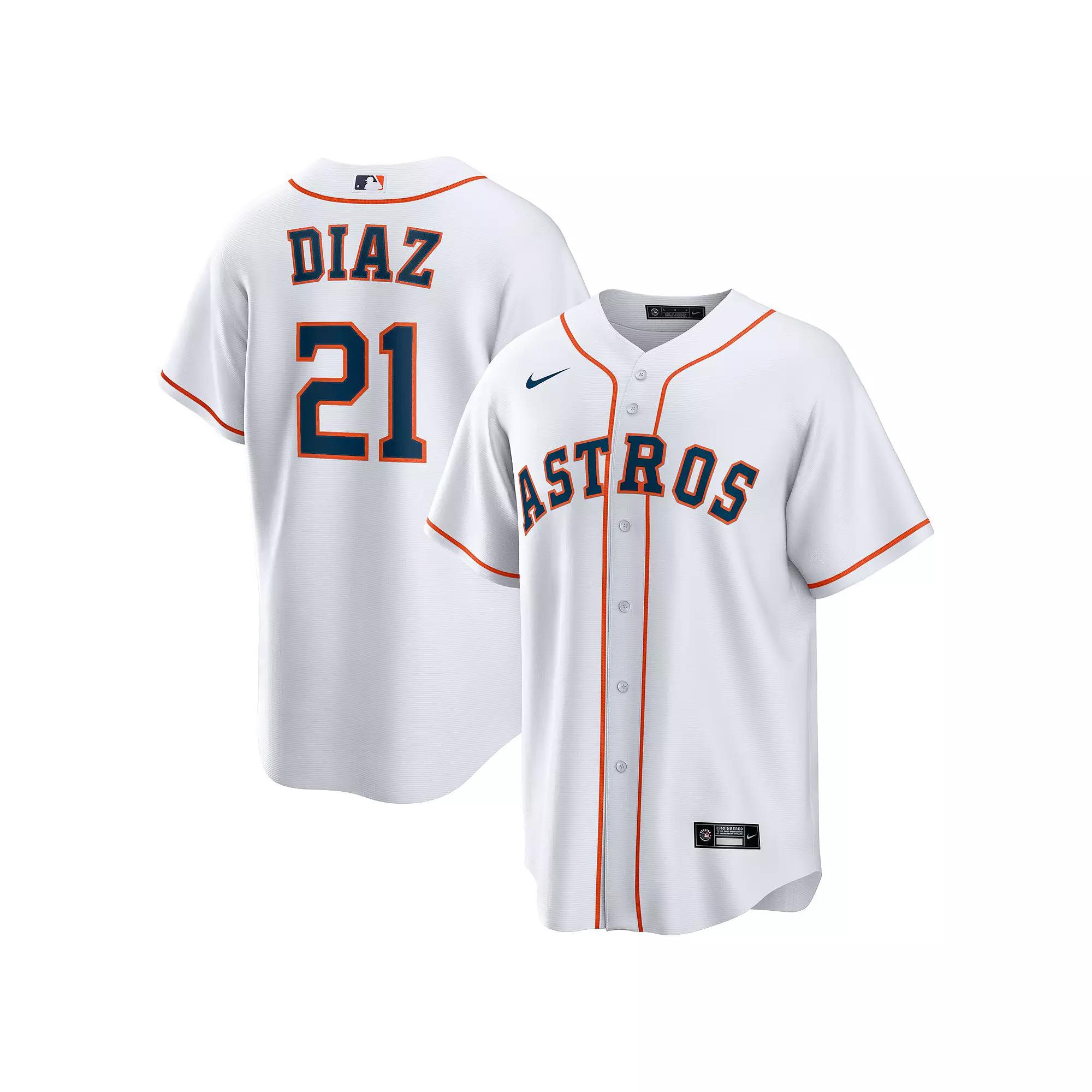 Yainer Diaz Houston Astros Nike Mens MLB Replica Jersey | T770HUWHHU7-U64 Product Image