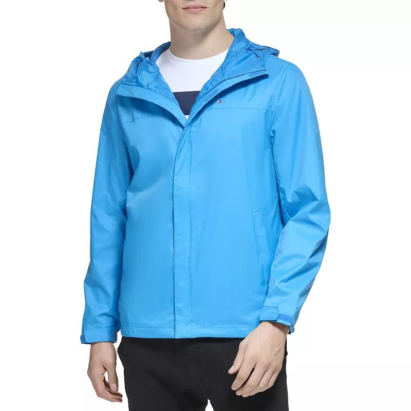 Men's Tommy Hilfiger Hooded Rain Jacket,  Product Image