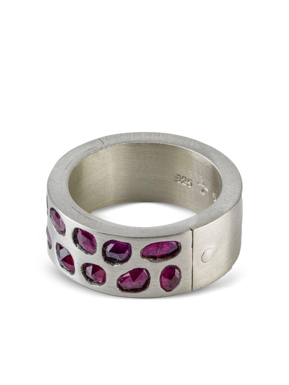 sterling silver Sistema ruby ring Product Image