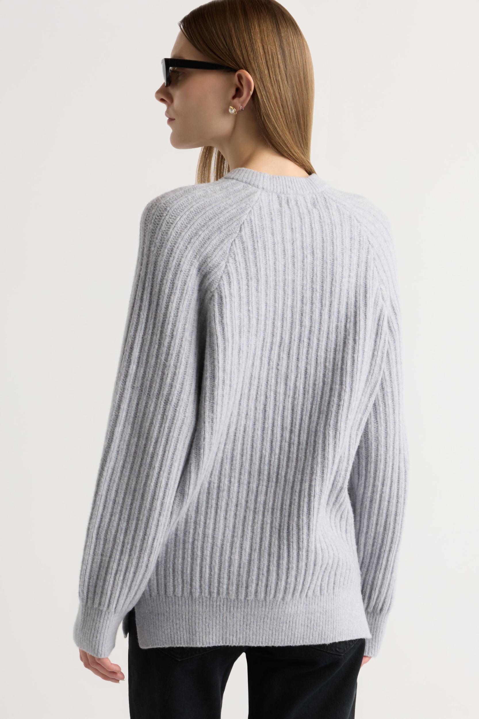Roylene Ribbed Boyfriend Sweater Product Image