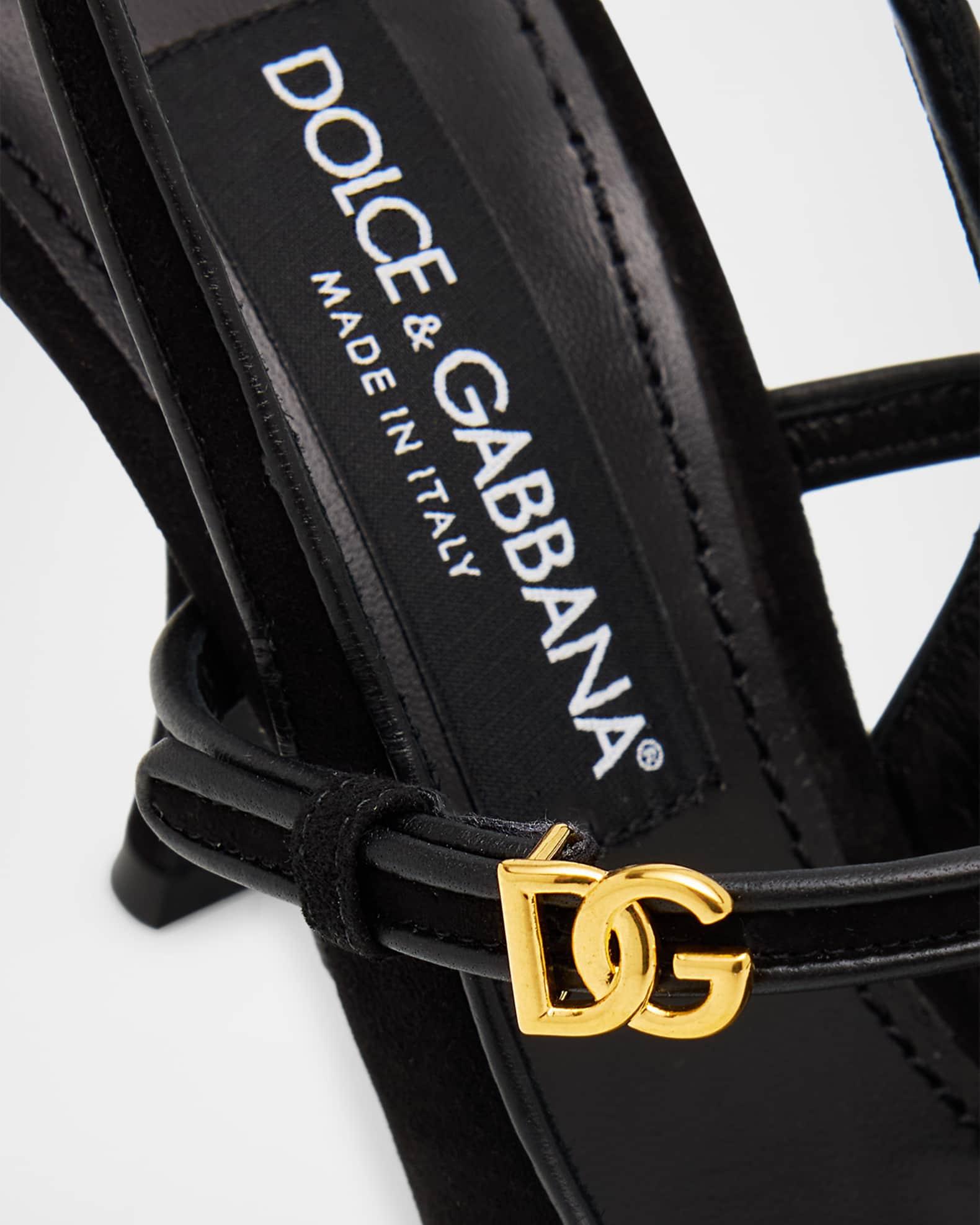 DG Suede Mary Jane Slingback Pumps Product Image