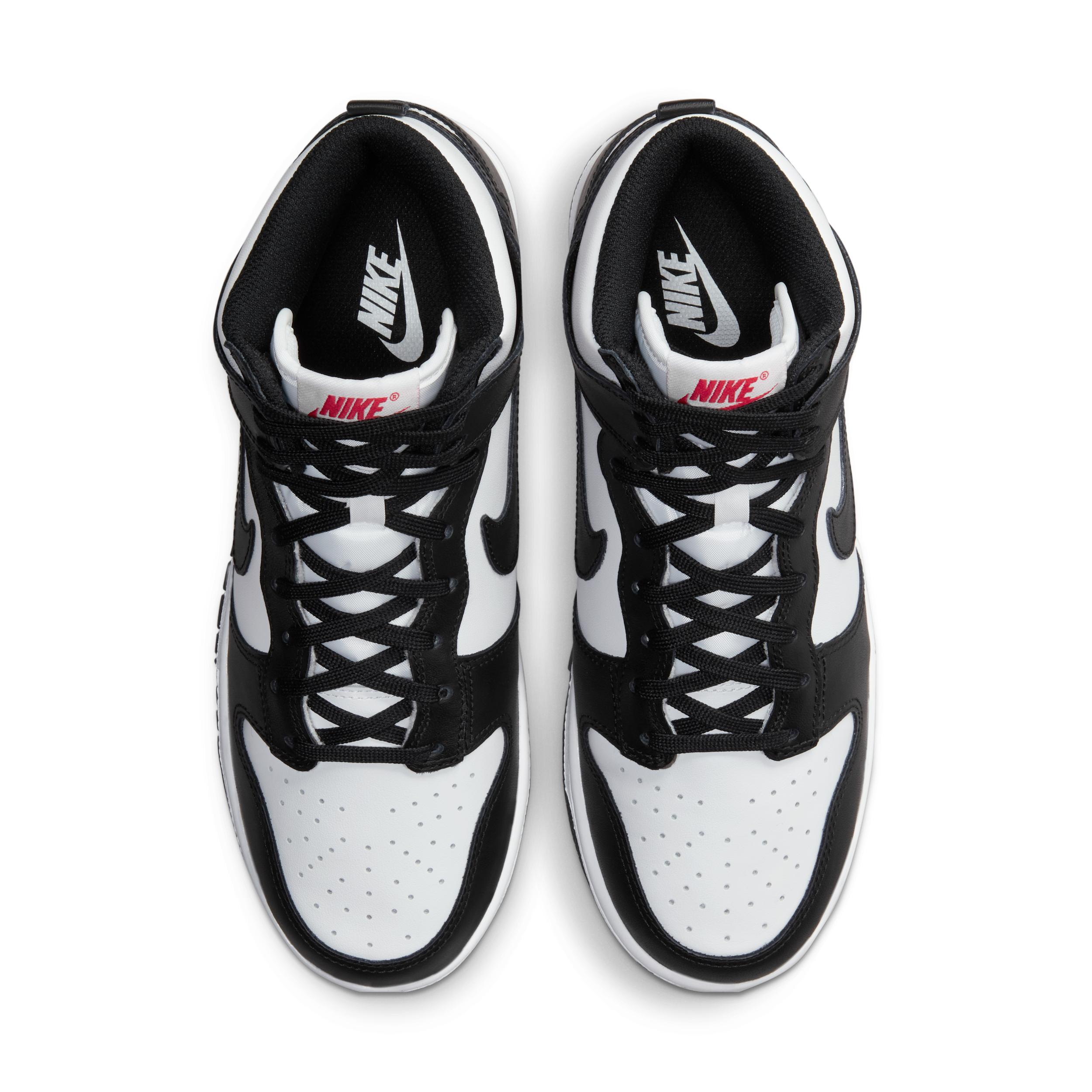 Nike Womens Nike Dunk High - Womens Shoes White/Black Product Image