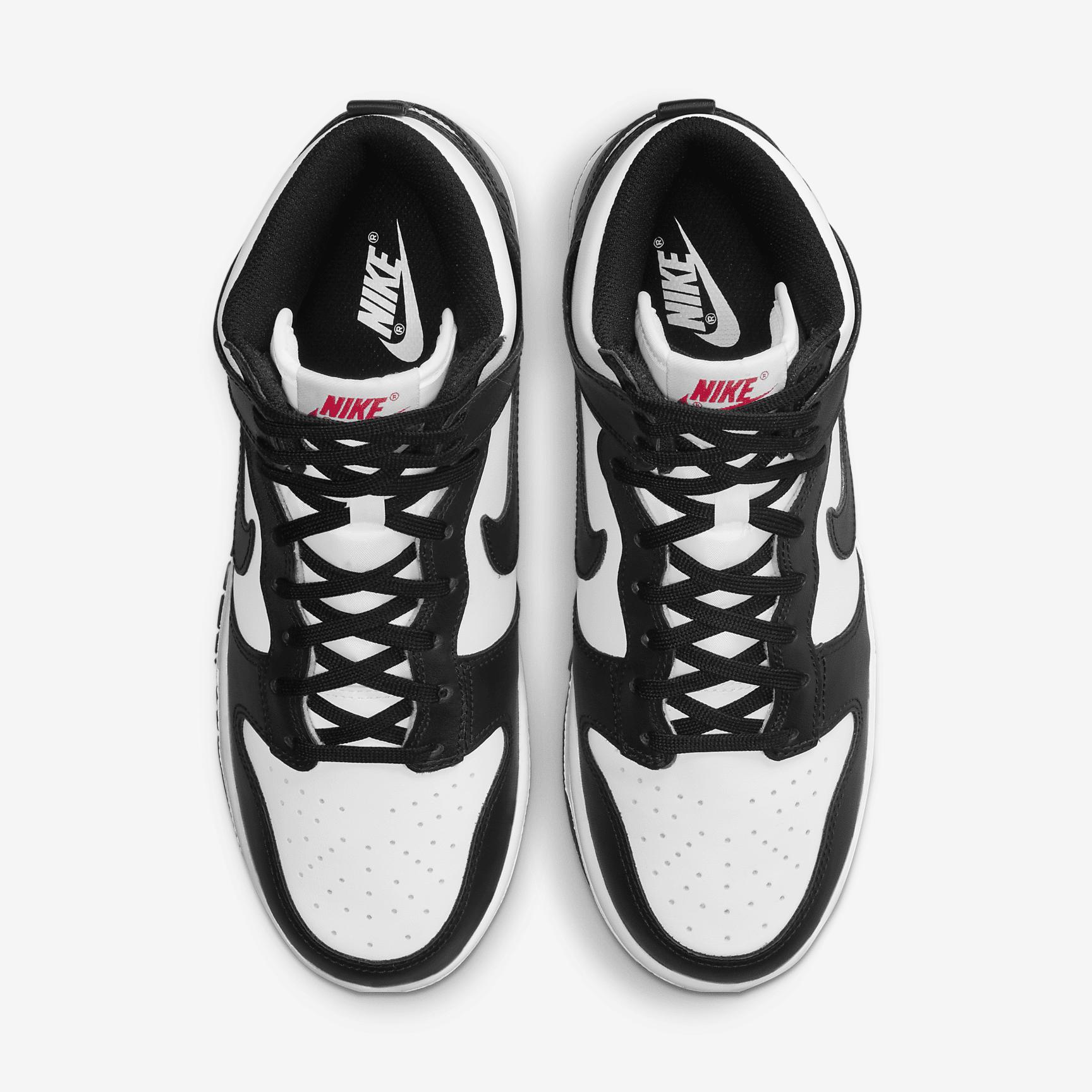 Nike Womens Nike Dunk High - Womens Shoes White/Black Product Image
