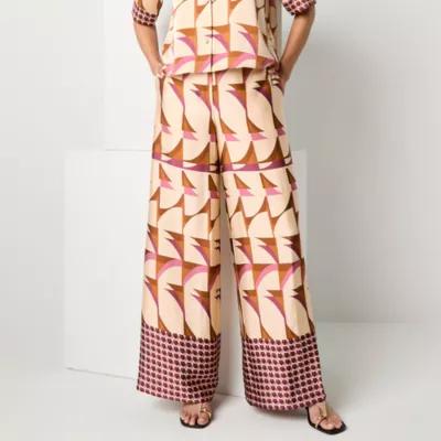 Worthington Womens Wide Leg Trouser Product Image