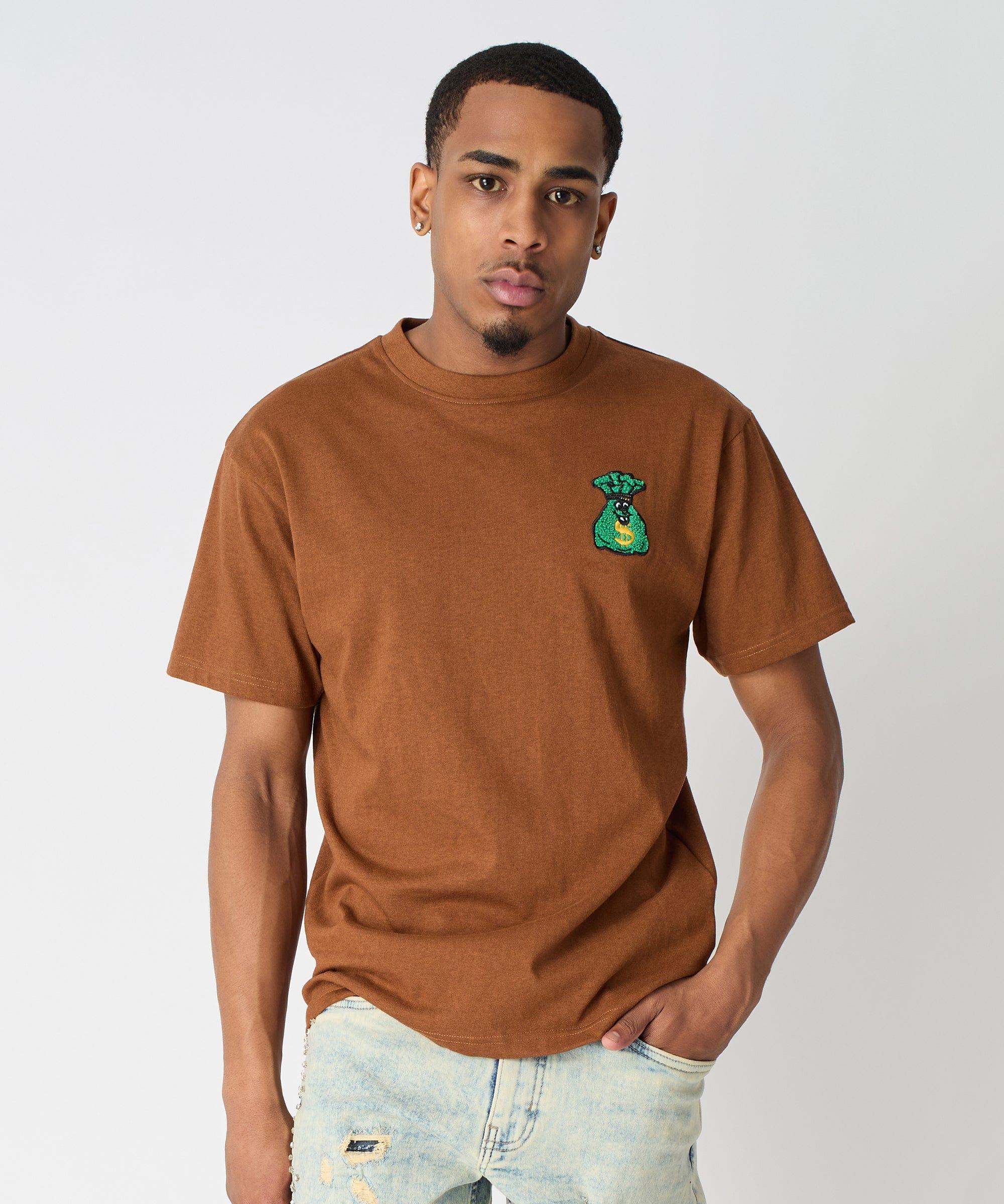 Money Bags Short Sleeve Tee - Khaki Product Image