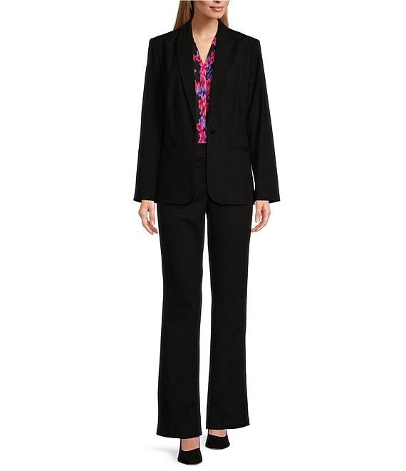 Investments Platinum Suiting Floral Woven Sleeveless V-Neck Button Front Top Product Image