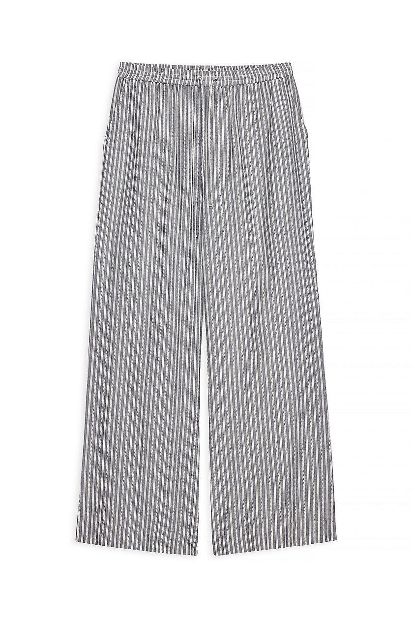 Crochet Insert Mid Waist pants Product Image