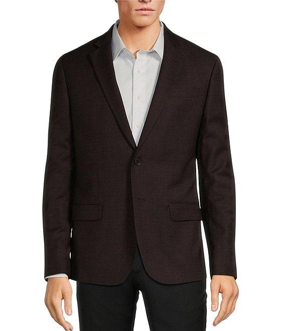 Armani Exchange Slim Fit Windownpane Plaid Sport Coat Product Image