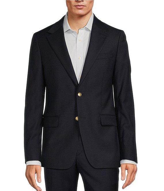 Hickey Freeman Classic Fit Textured Solid Sport Coat Product Image
