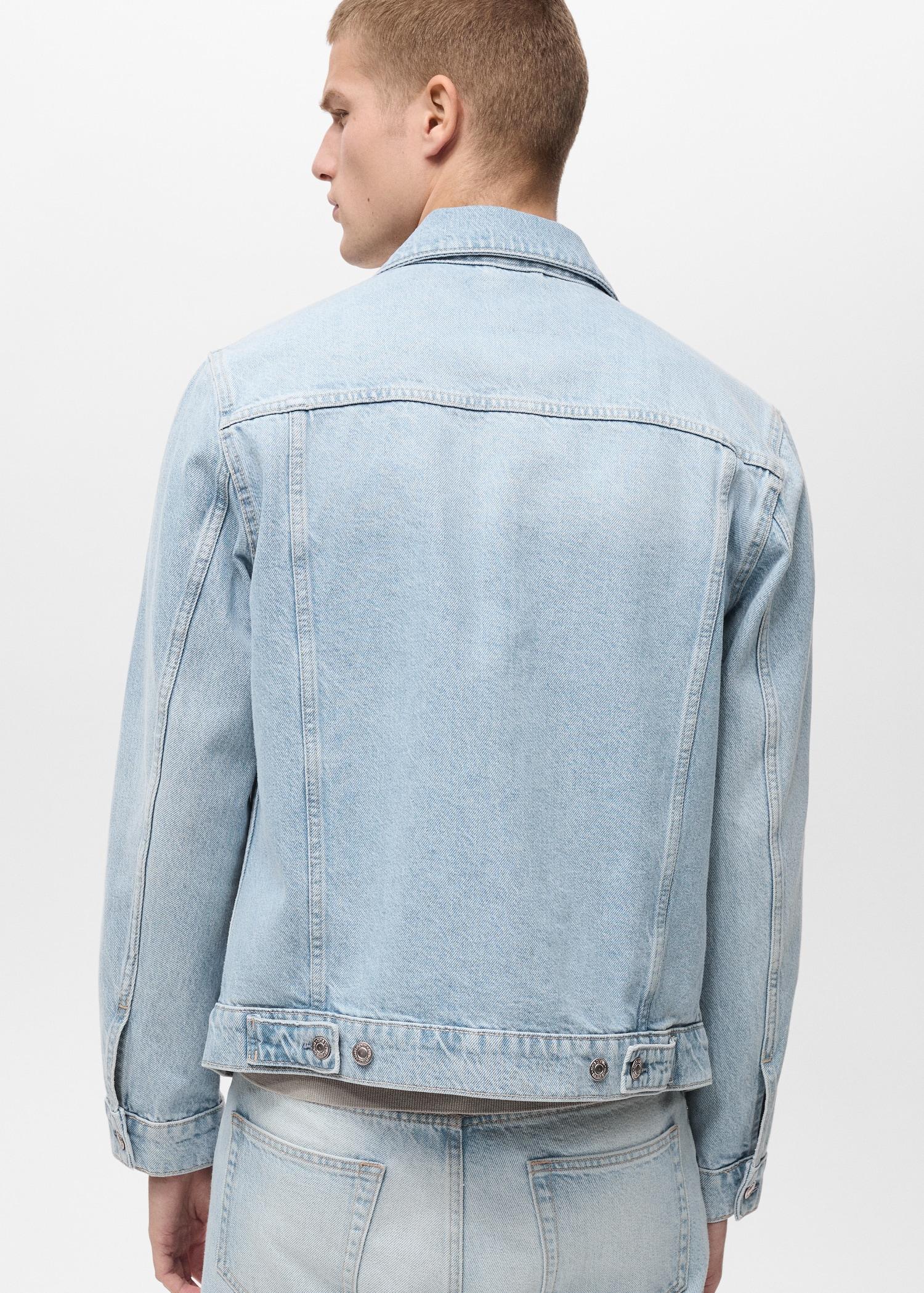 Denim jacket pockets - Men | MANGO USA Product Image