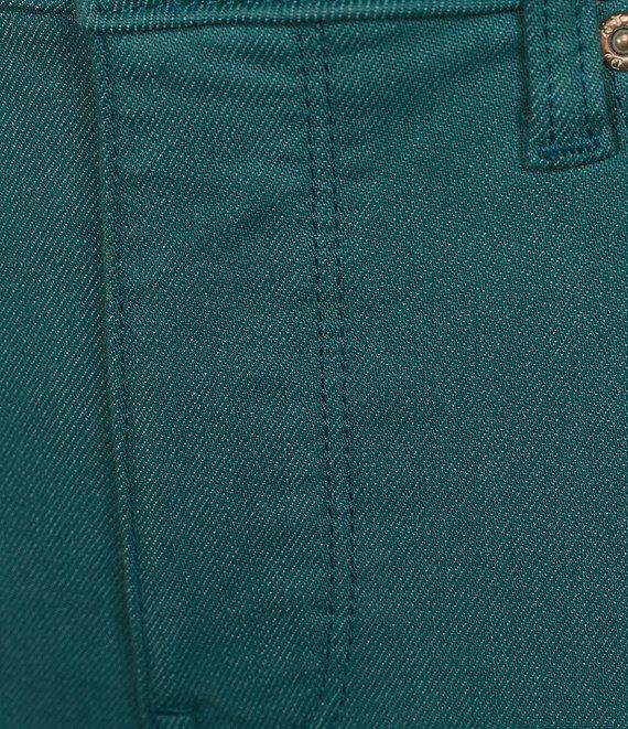 NYDJ Chloe Stretch Denim Straight Leg Capri Jeans Product Image