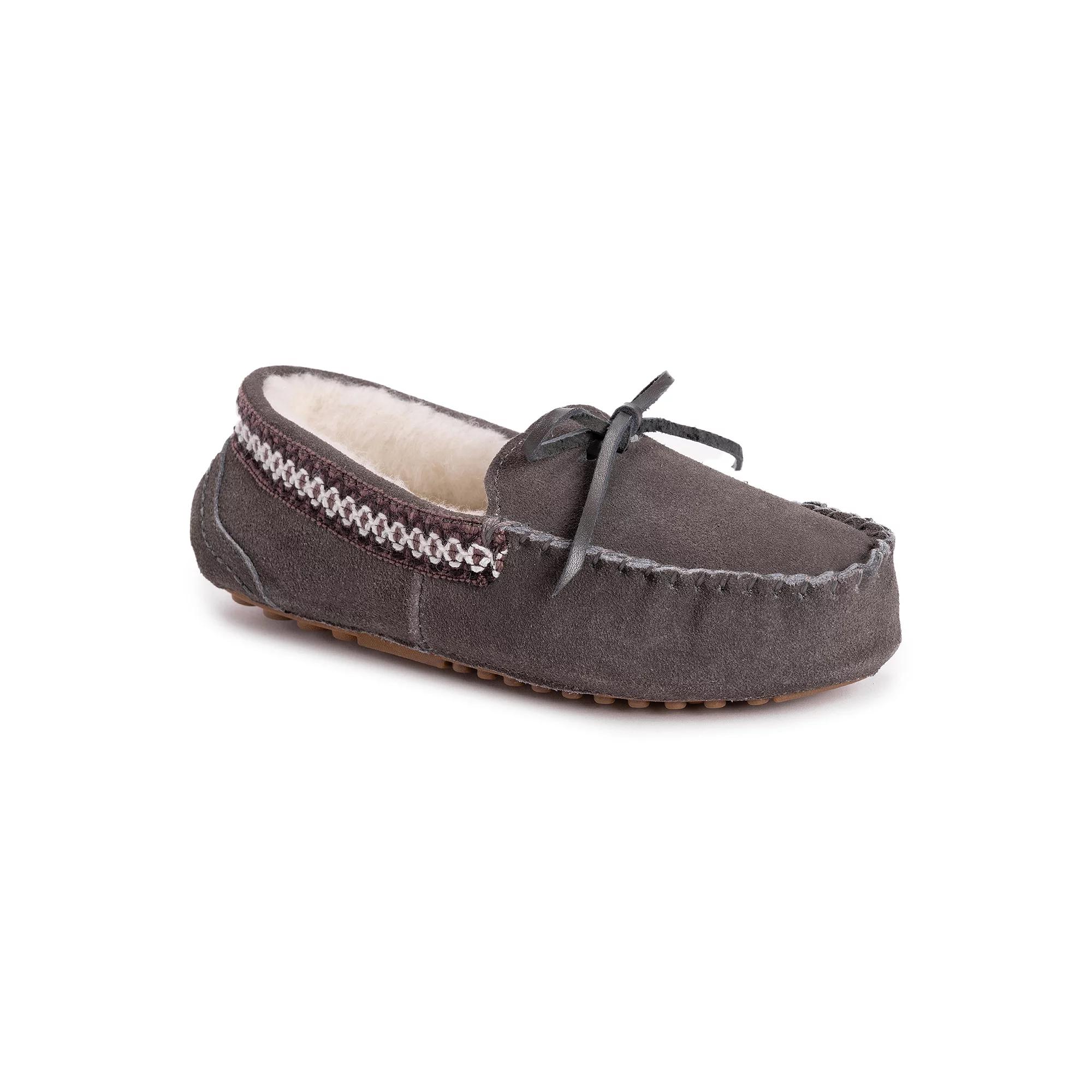 MUK LUKS Jane Women's Suede Moccasin Slippers,  Product Image
