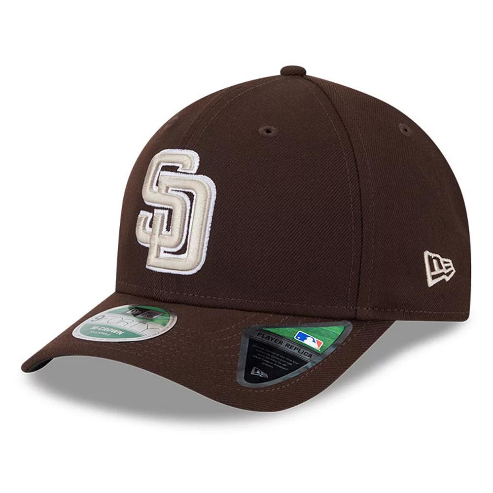 Men's New Era  Brown San Diego Padres Player Replica 9FORTY Adjustable Hat Product Image