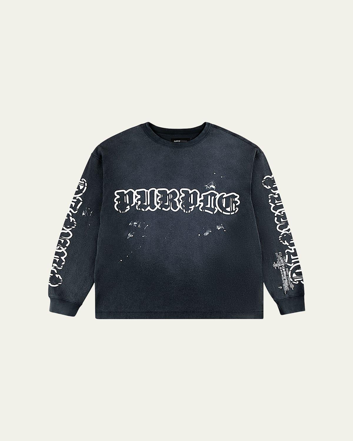 Mens Gothic Logo Jersey T-Shirt Product Image