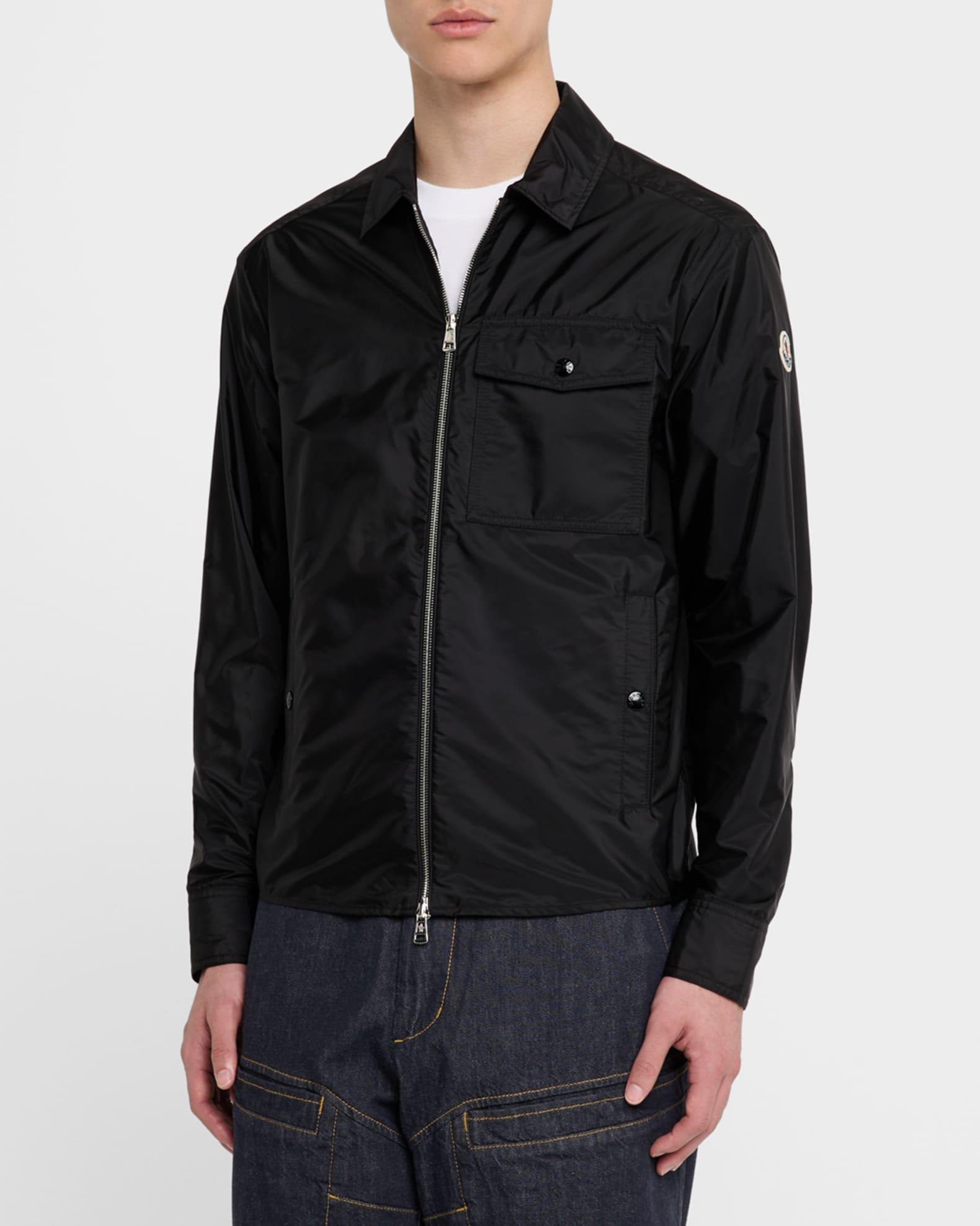 Men's Nylon Zip Overshirt Product Image