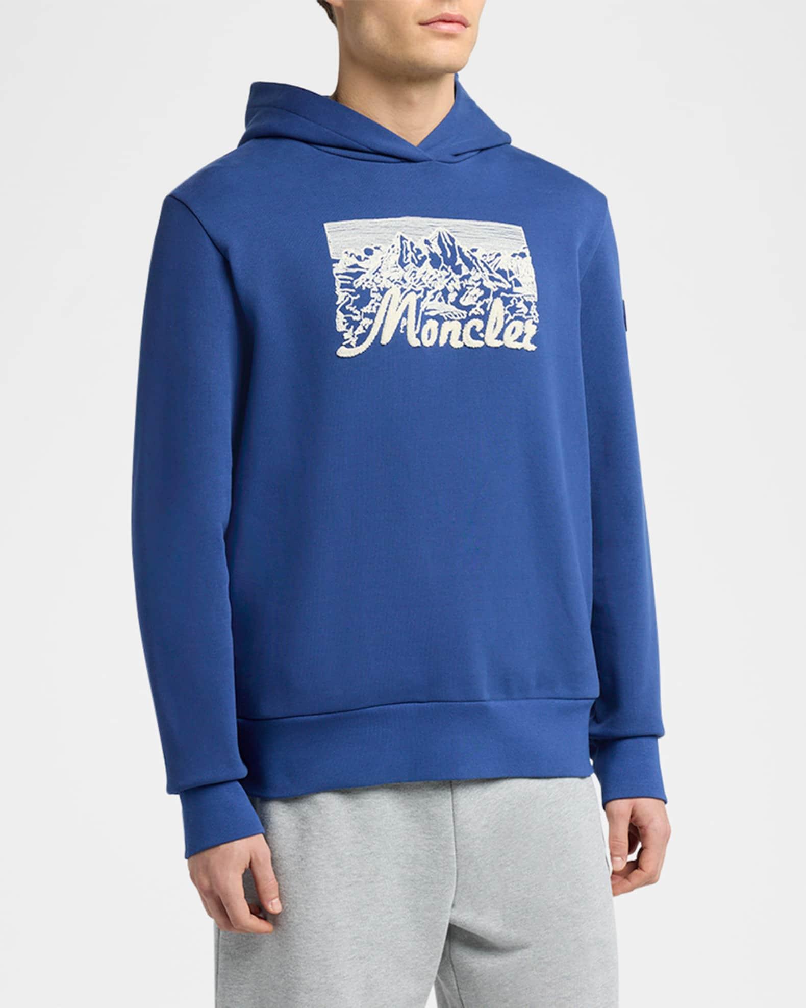 Men's Chenille Mountain Logo Hoodie Product Image