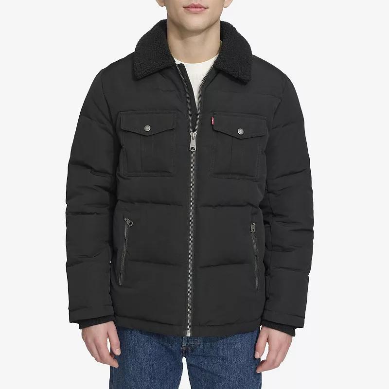 Mens Levis Aviator Puffer Jacket Product Image