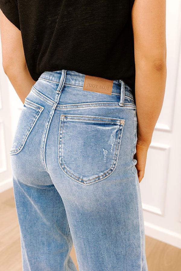 JUDY BLUE Mackenzie High Waist Wide Leg Jean Product Image