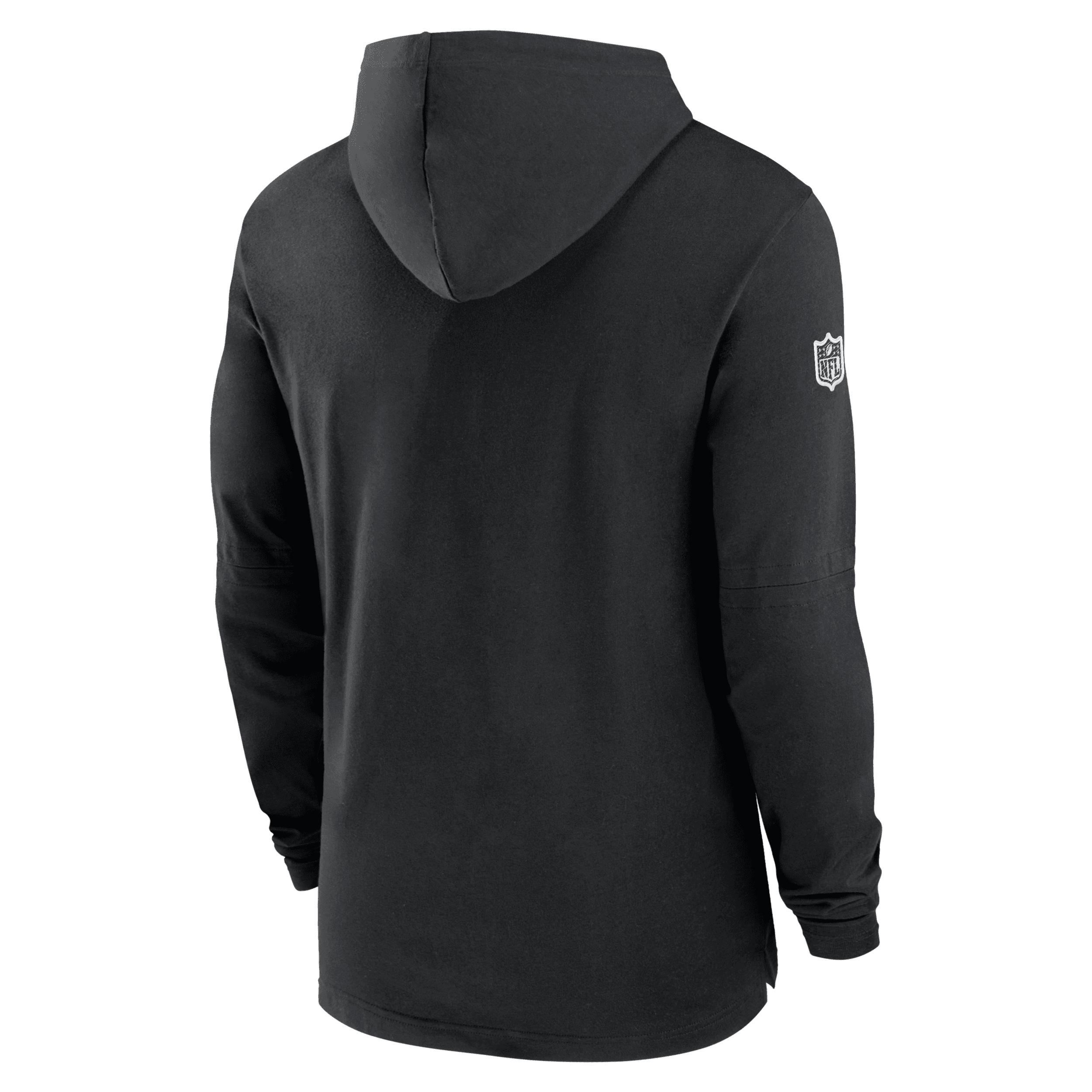 Cleveland Browns Sideline Nike Mens Dri-FIT NFL Long-Sleeve Hooded Top | 02FC2DI9I-CAM Product Image