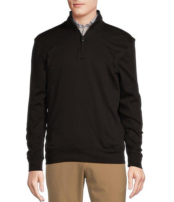 Daniel Cremieux Signature Label Honeycomb Quarter-Zip Pullover Product Image