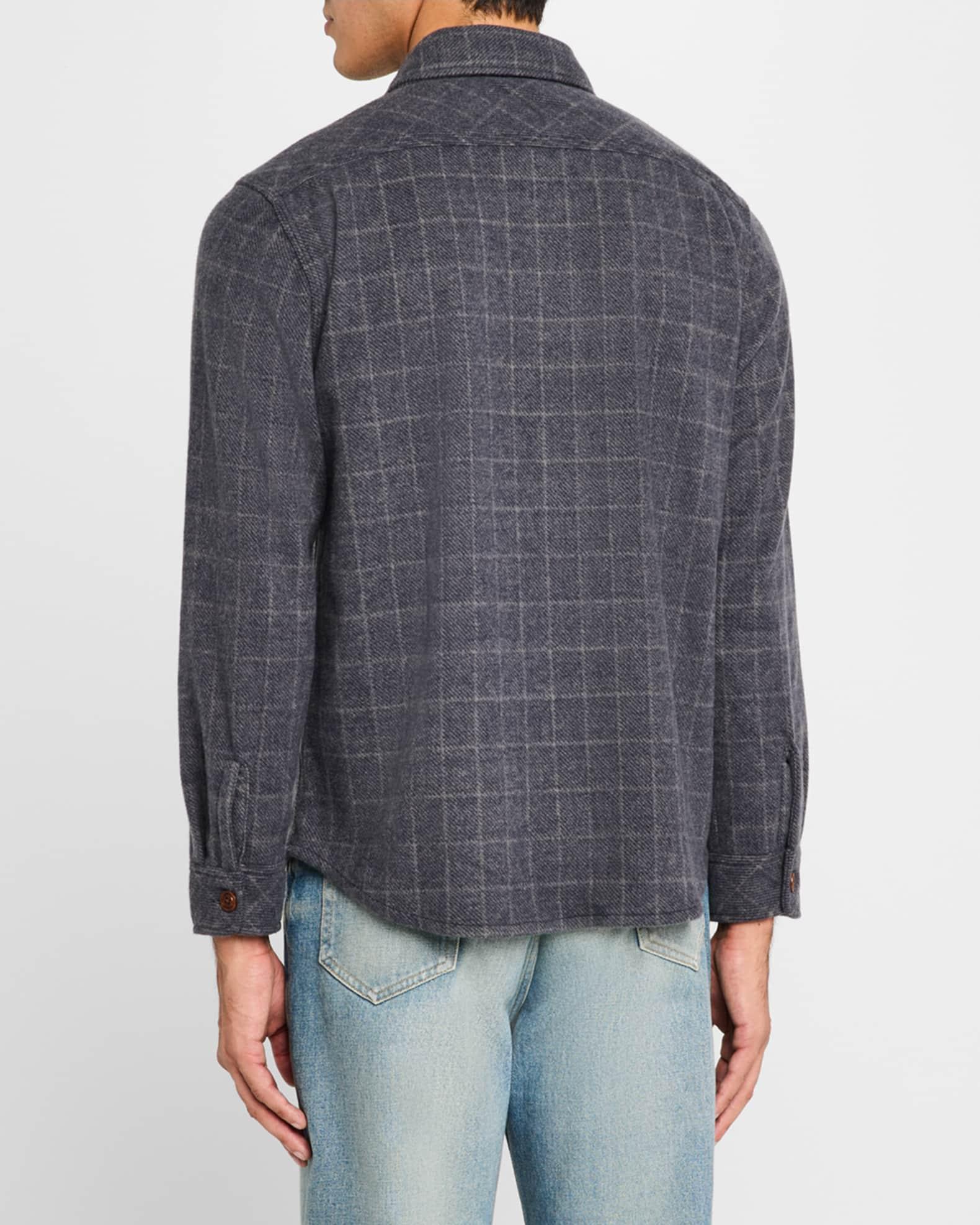Men's Alder Check Flannel Button-Down Shirt Product Image