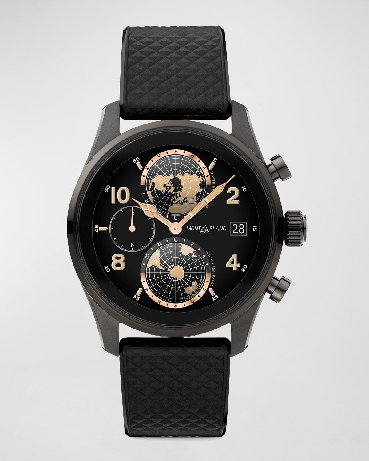 Mens Summit 3 Titanium & Rubber Smartwatch Product Image
