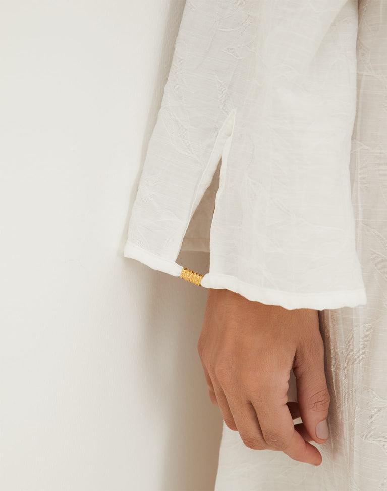 Lys Long Cardigan - Off White Product Image