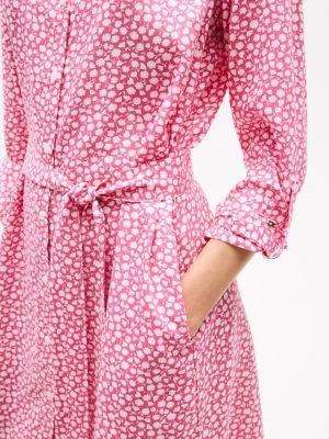 Floral Print Shirtdress Product Image
