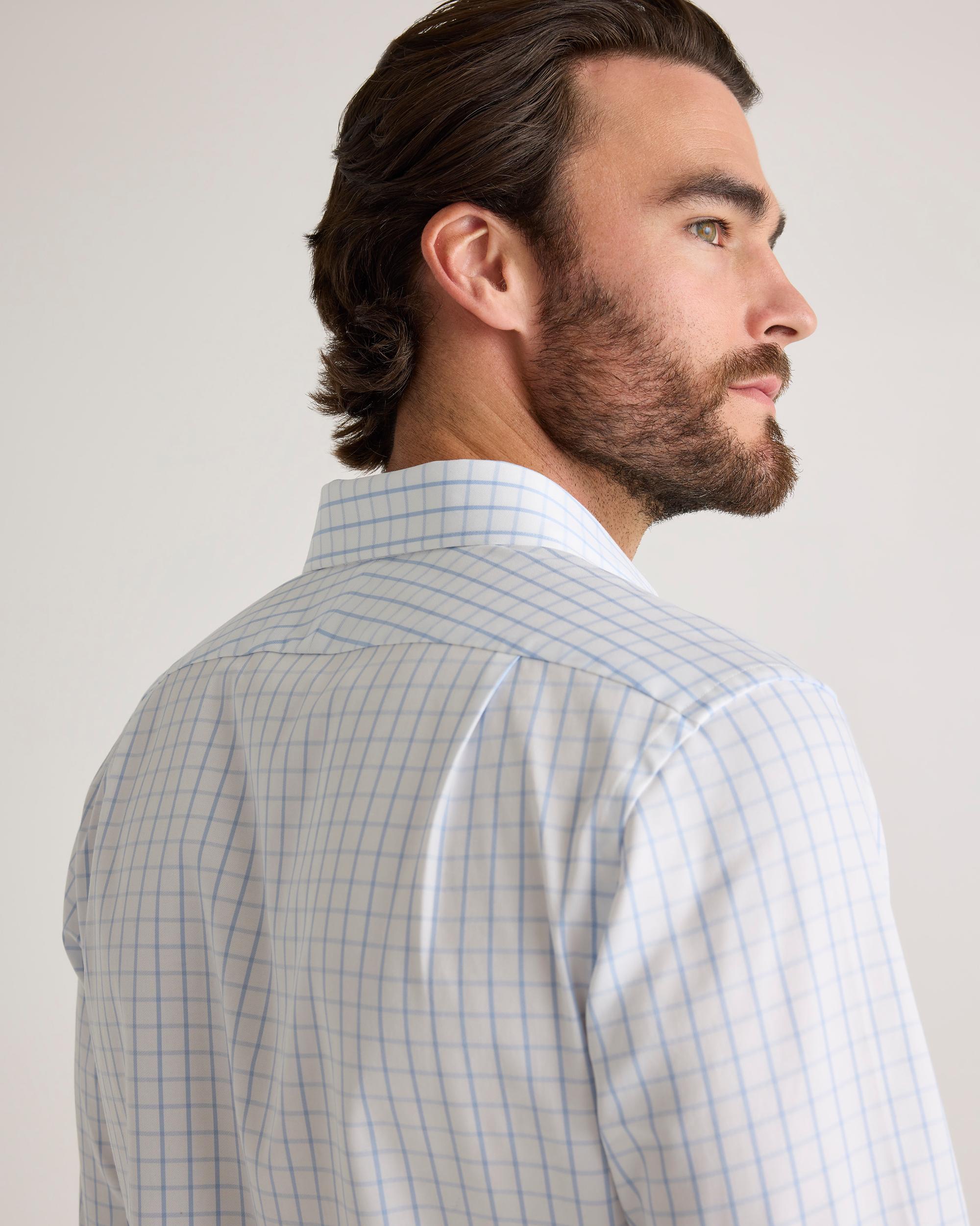 Quince | Men's Stretch Twill Dress Shirt Organic Cotton Product Image