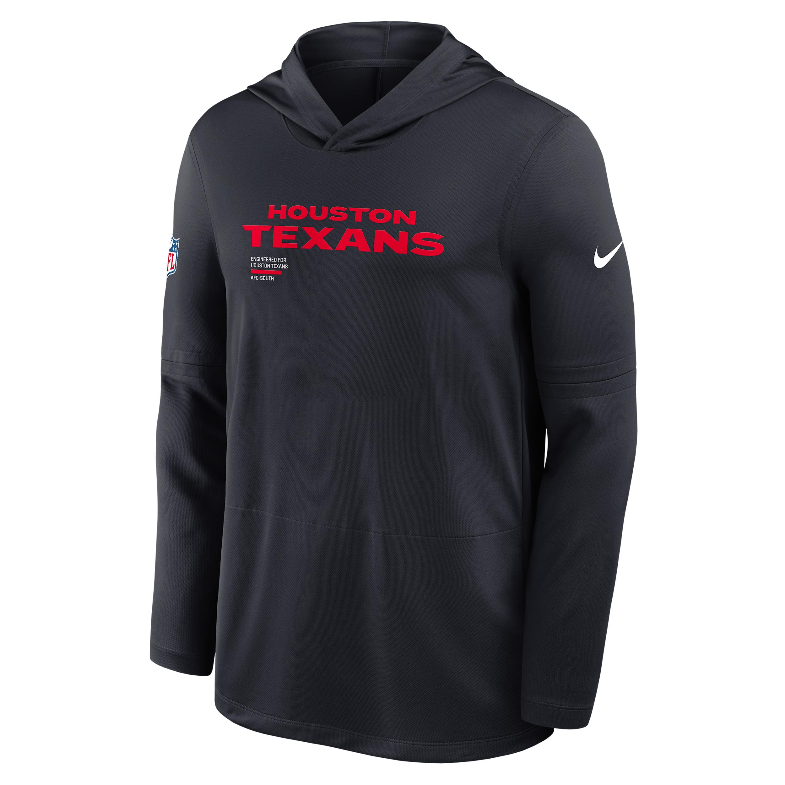 Washington Commanders Pure Fury Sideline Nike Mens Dri-FIT NFL Long-Sleeve Hooded Top | 03B900A9E-P8B Product Image