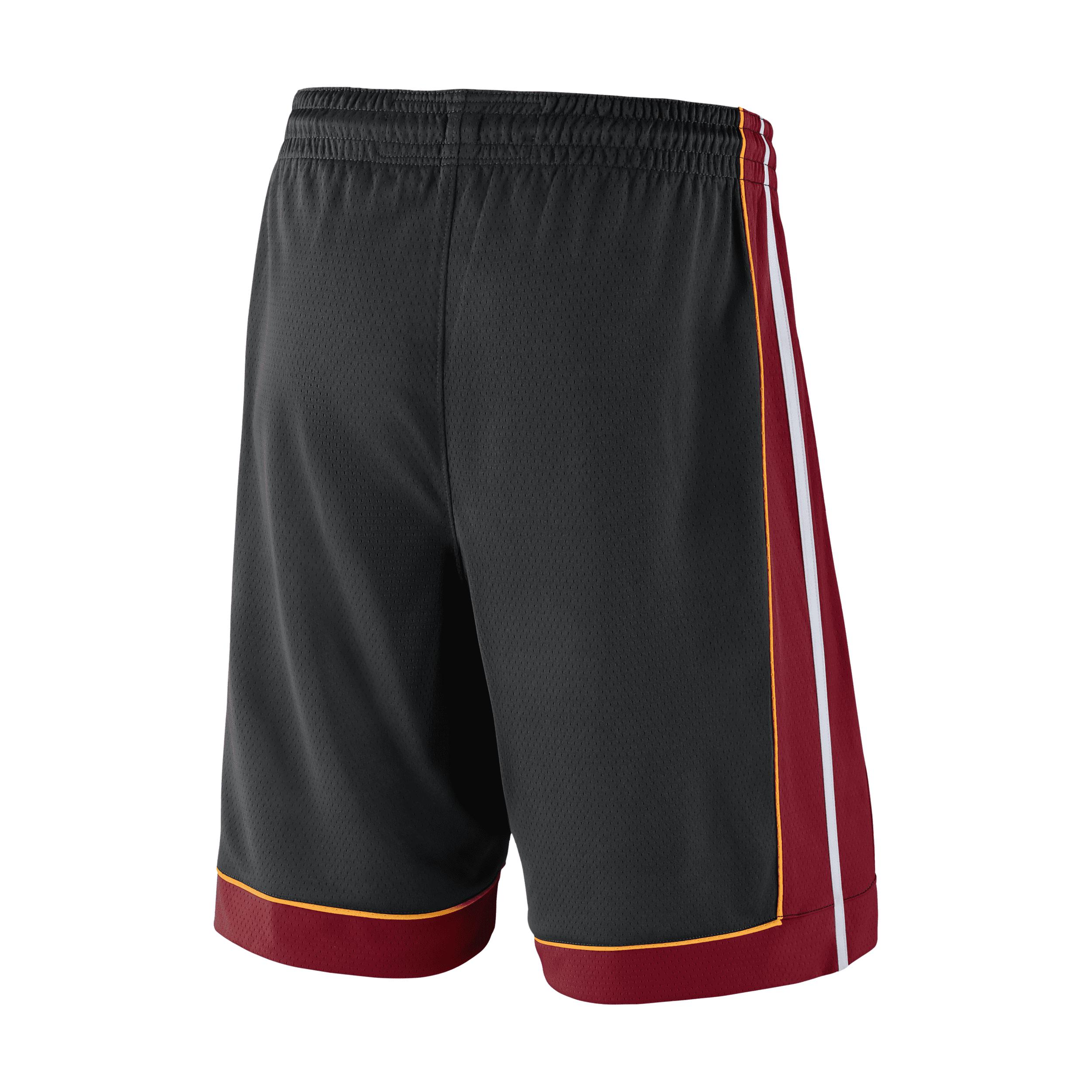 Miami Heat Icon Edition Nike Mens NBA Swingman Shorts | AJ5620-010 Product Image