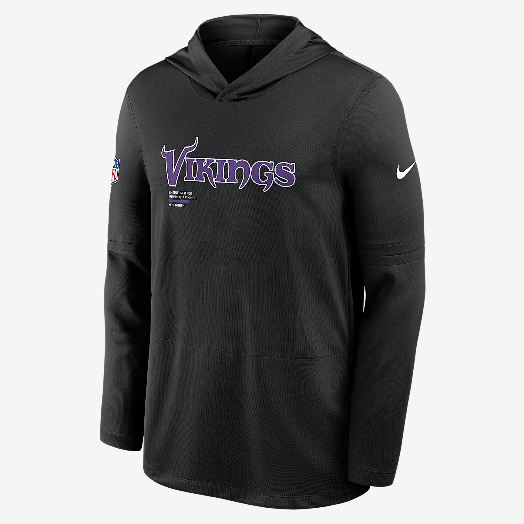Washington Commanders Pure Fury Sideline Nike Mens Dri-FIT NFL Long-Sleeve Hooded Top | 03B900A9E-P8B Product Image
