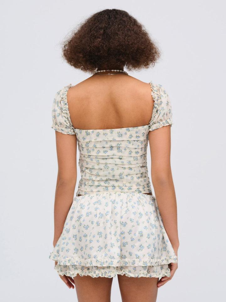 Chateau Top — Blue Product Image